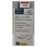 INSIGNIA USB-C TO HDMI MULTIPORT ADAPTER INSIGNIA USB-C TO HDMI MULTIPORT ADAPTER