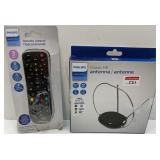 SET OF 2(TV ANTENNA+UNIVERSAL PROGRAMMABLE REMOTE) SET OF 2(TV ANTENNA+UNIVERSAL PROGRAMMABLE REMOTE)