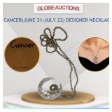 CANCER(JUNE 21-JULY 22) DESIGNER NECKLACE CANCER(JUNE 21-JULY 22) DESIGNER NECKLACE