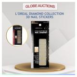 L'OREAL DIAMOND COLLECTION 3D NAIL STICKERS L'OREAL DIAMOND COLLECTION 3D NAIL STICKERS