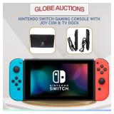 NINTENDO SWITCH CONSOLE+JOY CON+TV DOCK (WORKING) NINTENDO SWITCH CONSOLE+JOY CON+TV DOCK (WORKING)
