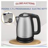 INSIGNIA 1.7-L PROGRAMMABLE ELECTRIC KETTLE INSIGNIA 1.7-L PROGRAMMABLE ELECTRIC KETTLE