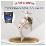 BRAND NEW FORGE PRIVACY DOOR LOCK HANDLE BRAND NEW FORGE PRIVACY DOOR LOCK HANDLE