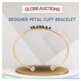 DESIGNER PETAL CUFF BRACELET DESIGNER PETAL CUFF BRACELET