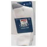 BRAND NEW 3-PACK CUSHION CREW MEN'S SOCKS BRAND NEW 3-PACK CUSHION CREW MEN'S SOCKS