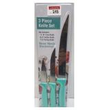 3-PIECES (11.8', 8.5', 7.5') KNIFE SET 3-PIECES (11.8', 8.5', 7.5') KNIFE SET