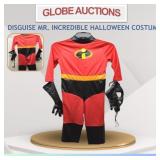DISGUISE MR.INCREDIBLE HALLOWEEN COSTUME(SIZE:7/8)