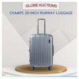 LOOKS NEW CHAMPS 20-INCH RUNWAY LUGGAGE