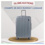 LOOKS NEW CHAMPS 28-INCH RUNWAY LUGGAGE