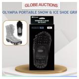 OLYMPIA PORTABLE SNOW & ICE SHOE GRIPS (G/L)