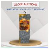 LAMBS WOOL SOCKS (-25ï¿½C RESISTANT) SIZE:10-13
