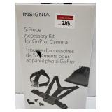 INSIGNIA 5-PIECE ACCESSORY KIT FOR GOPRO CAMERA