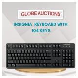 INSIGNIA KEYBOARD WITH 104-KEYS