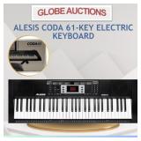 ALESIS CODA 61-KEY ELECTRIC KEYBOARD (MSP:$200)