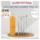BRAND NEW 6-PCS EAR WAX CLEANER TOOL SET