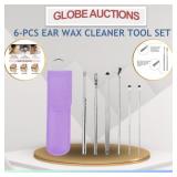 BRAND NEW 6-PCS EAR WAX CLEANER TOOL SET