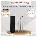 BRAND NEW 6-PCS EAR WAX CLEANER TOOL SET