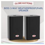 BOSS 3-WAY WEATHERPROOF(PAIR) SPEAKER(MSP:$100)