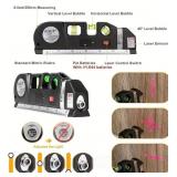 BRAND NEW LASER LEVEL + 8-FT MEASURING TAPE
