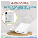 BELKIN 3.5-MM AUDIO + CHARGE ROCKSTAR FOR IPHONE