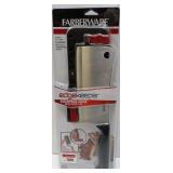 FARBERWARE 6" CLEAVER W/ SELF SHARPENING SLEEVE