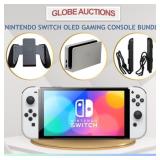 NINTENDO SWITCH OLED GAMING CONSOLE BUNDLE