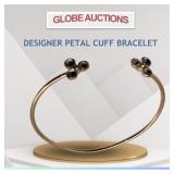 DESIGNER PETAL CUFF BRACELET