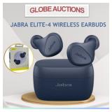 JABRA ELITE-4 WIRELESS EARBUDS (MSP:$149)WORKING