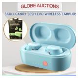 SKULLCANDY SESH EVO WIRELESS EARBUDS (WORKING)