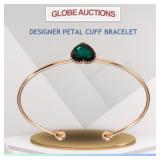 DESIGNER PETAL CUFF BRACELET