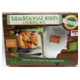 TRADITIONAL IRISH COOKING SET WITH RECIPE BOOK