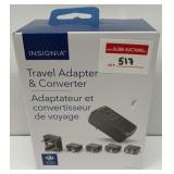 INSIGNIA TRAVEL ADAPTER & CONVERTER