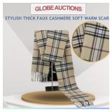 STYLISH THICK FAUX CASHMERE SOFT WARM SCARF