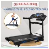 NAUTILUS(T618) FOLDING TREADMILL (MSP:$1999)