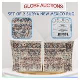 SET OF 2 SURYA NEW MEXICO RUG