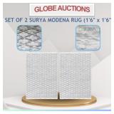 SET OF 2 SURYA MODENA RUG (1