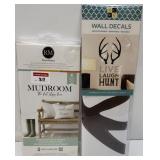 SET OF 2 (PEEL&STICK WALL DECALS+DEER WALL DECALS)