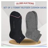 SET OF 2 TOMMY HILFIGER CUSHION SOCKS