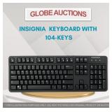 INSIGNIA KEYBOARD WITH 104-KEYS