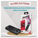 ENERGIZER 10000mAh MAX POWER BANK W/ LCD SCREEN