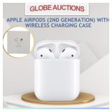 APPLE AIRPODS (2ND GEN) + WIRELESS CHARGING CASE