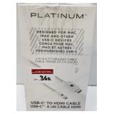 PLATINUM 2-M USB-C TO HDMI BRAIDED CABLE