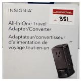 INSIGNIA  ALL-IN-ONE TRAVEL ADAPTER / CONVERTER