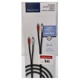 INSIGNIA 6-FT STEREO AUDIO CABLE