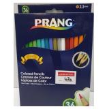 36-PIECES PRANG COLORED PENCILS SET