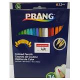 36-PIECES PRANG COLORED PENCILS SET