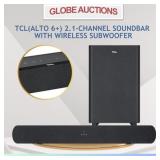 TCL 2.1-CH SOUNDBAR+WIRELESS SUBWOOFER (MSP:$149)