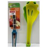 SET OF 2 (APPLE CORER + SALAD TONGS)