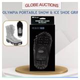 OLYMPIA PORTABLE SNOW & ICE SHOE GRIPS (M/M)