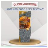 LAMBS WOOL SOCKS (-25ï¿½C RESISTANT) SIZE:10-13